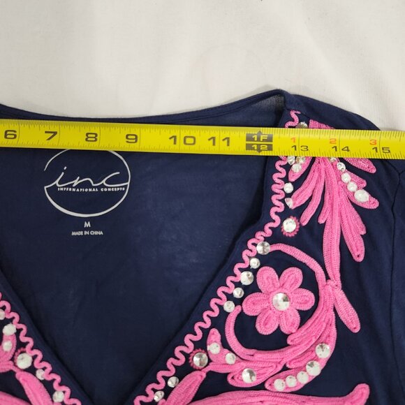 INC International Concept 2 piece Tunic Maxi Skirt set S/M - Picture 13 of 16